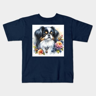 Japanese Chin Dog Kids T-Shirt